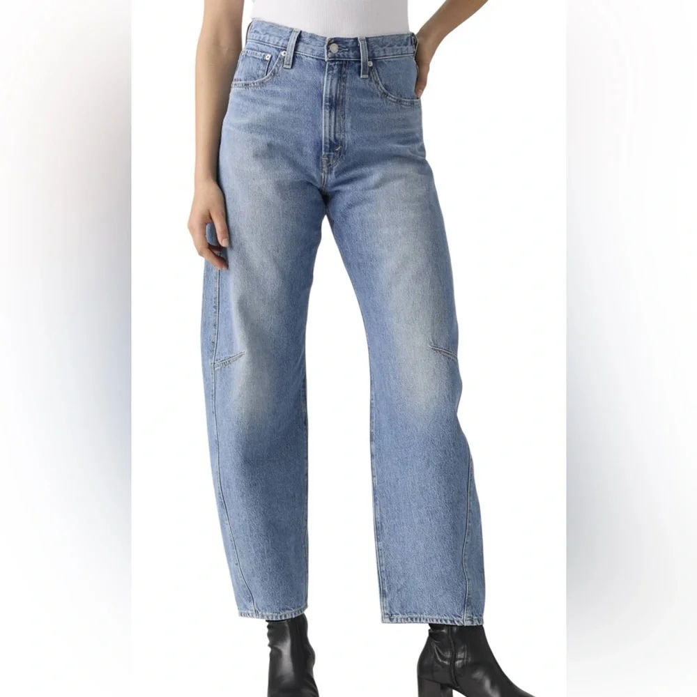 Free People High Rise Blue Jeans - Picture 14 of 14